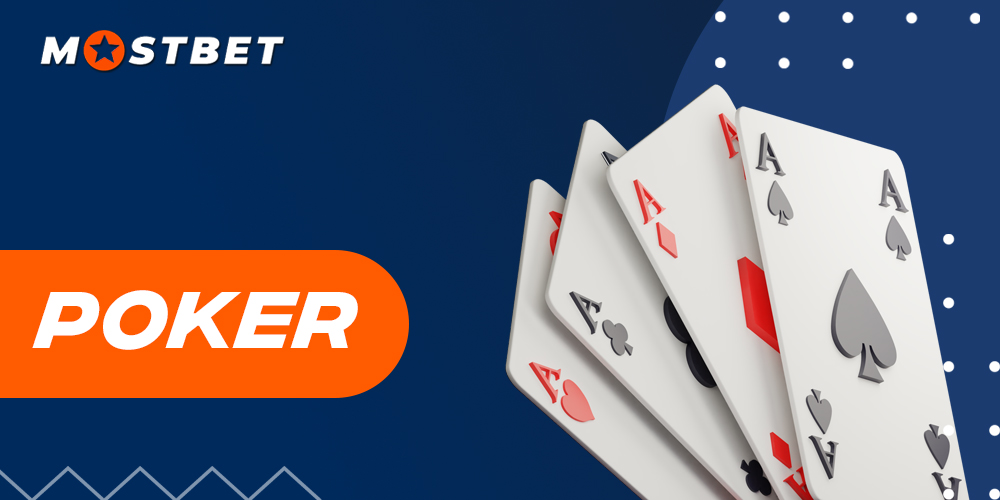 Overview of online poker variations available to Indian players on Mostbet